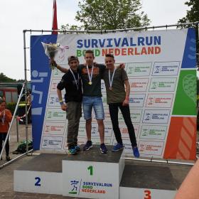 Jarno Visser Nederlands Kampioen Survivalrun JSR-B