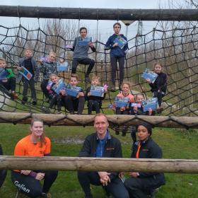 Nieuwe geslaagden voor bronzen survivalrun diploma